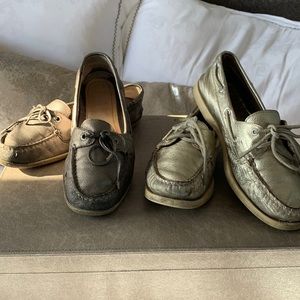 2 pair Speery top sider shoes for $28